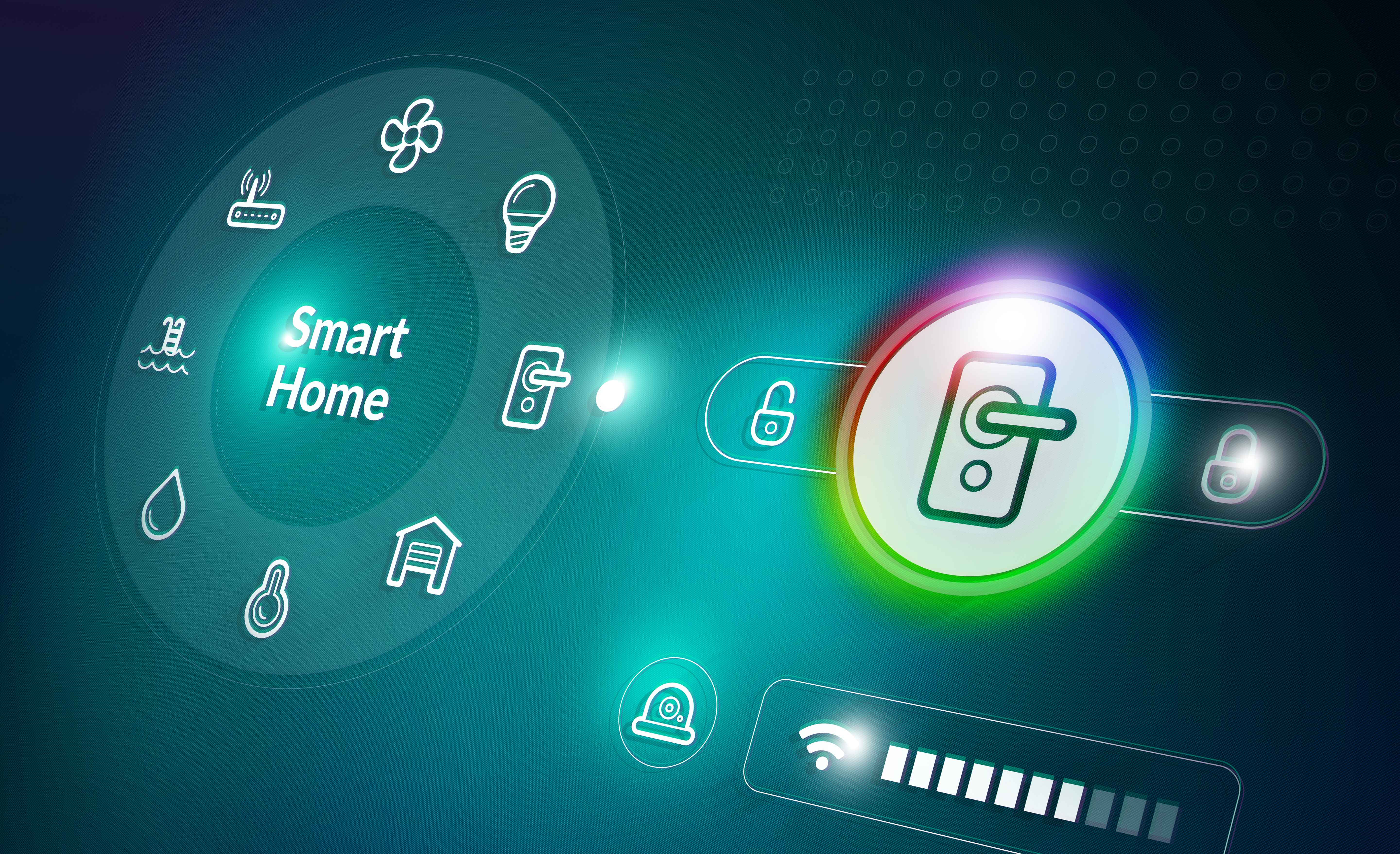 Design a home security system