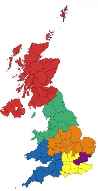 Regional map