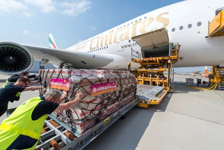 A380 cargo loading