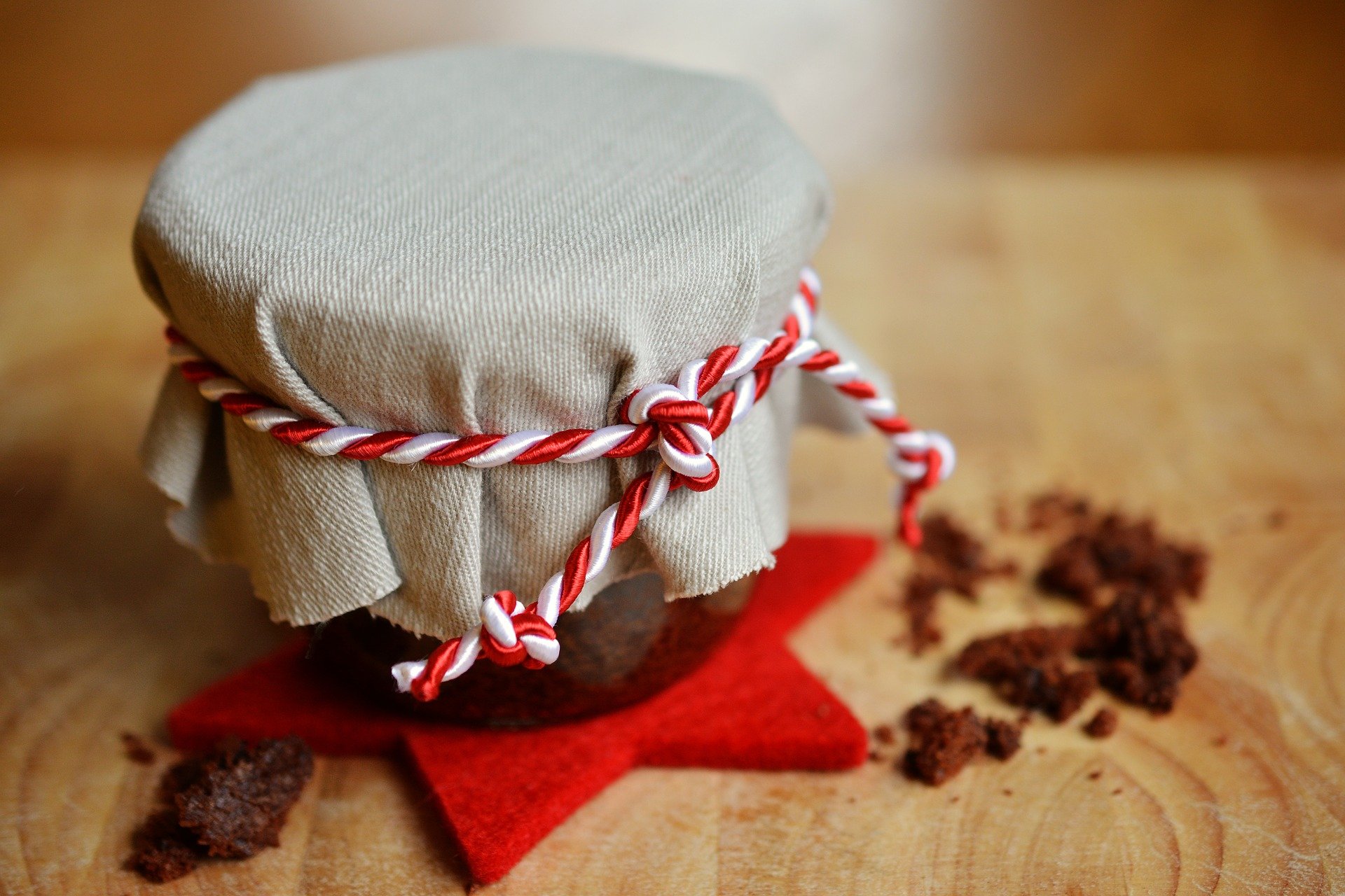 Cake in a jar